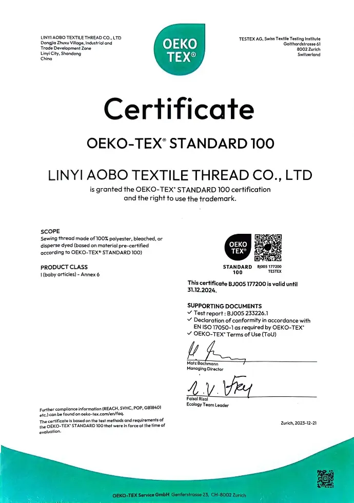 oeko-tex standard 100